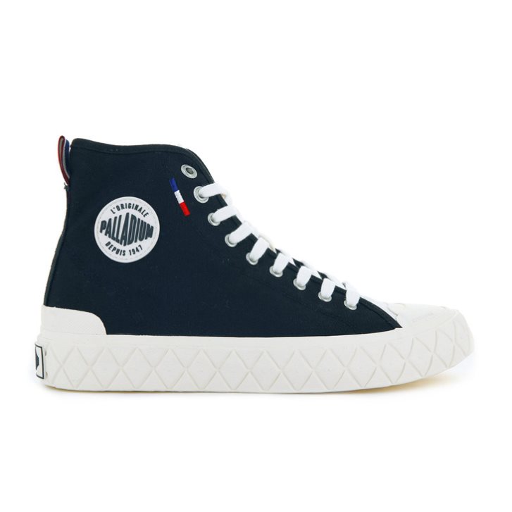 Palladium Palla Ace Canvas High Tops Sneakers Dames Zwart | NL 96EWRUP